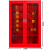 聚远 JUYUAN 消防柜微型消防站应急工具放置展示消防器材储放柜灭火箱3人配置1.8米X1.2米X0.4米1套