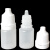 稳斯坦 滴液瓶滴瓶眼药水瓶 色素分装瓶塑料防盗圈容量瓶 5ml半透明（10个）WW-15
