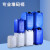 瀚海融科 加厚堆码桶塑料桶实验室废液桶化工方形包装桶10kg25升30L 20L半透明-B款耐酸碱-1公斤