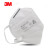 3M 9502+ KN95 头戴折叠式口罩 盒装 1盒（50只） 白色