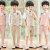 G.DUCK KIDS GO WITH DUCK儿童西装马甲套装夏款韩版男童六一主持演出服宝宝周岁花童婚礼服 粉色马甲+长裤 170cm(73-85斤)