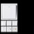 施韵令开关插座E3系列雅白色五孔USB插座家用墙壁86型暗装电源面板 空白面板