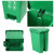 定制户外脚踏式垃圾分类垃圾桶脚踩带盖商用大号厨余可回收环卫箱 20L分类可拼接桶蓝色(可回收物)