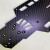 碳纤维板加工 定位板  cnc加工雕刻 模型配件 锻造纹路 航模加工 黑色 固定翼
