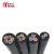 敏达(minda) YZ 300/500V 3*4 电线电缆 国标中型橡套线 三芯多股软橡套线缆 黑色20米