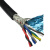 485双绞屏蔽线RVSP 2 4 10 12芯0.2/0.3/0.5平方通讯线 100米嘉博森 双绞屏蔽10芯X0.3(100米)