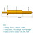 弹簧针连接器弹簧顶针pogopin端子针 信号针铜针 电流探针测试针 插板加粗14.0H-3.0T头直径1.5MM