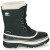 SOREL女鞋防水加绒保暖雪地靴冬平跟圆头靴子黑色NL1005-011 黑色 39