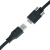 工业相机高柔拖链连接线缆USB3.0 线缆Micro-B公带锁可定制数据线 侧弯 0.5m