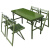 谋福（CNMF）野战折叠作业桌 便携户外桌 训练折叠桌椅 多功能折叠桌(1.2*0.6m绿色钢板折叠桌)