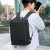 酷奇袋鼠（KUQIDAISHU）双肩包男士背包男15.6英寸电脑包中大学生书包多隔层户外团建旅行 黑色8810