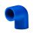 艾嘉亚 联塑 90°弯头(PVC-U给水配件)蓝色 dn160