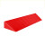 台阶斜坡垫塑料室内家庭用门槛板扫地机器人爬坡垫过门坎防滑三角垫 红色 长100宽7高1cm