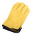 者也（ZYE）羊皮电焊工手套 隔热防烫焊接手套工地搬运手套 黄色