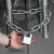 从豫 链条锁 卡扣柜门锁 固定搭扣锁 0.5米5mm链条+[方锁] 一个价