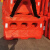 邦道尔滚塑注水三孔水马护栏 市政施工吹塑围挡 工程施工防撞桶 隔离墩 滚塑防撞桶400*700MM 2.5kg