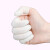 爱不释手 硅胶手指套一次性护甲护手劳保透明防滑指套 白色止滑 100个 L/大号