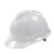 华信 ABS安全帽小金刚V型安全帽一指键 白色20顶