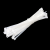 尼龙塑料扎带捆绑线束带白色 单位包 5*400 (宽4.5MM长40CM) 250条