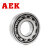AEK/艾翌克 美国进口 3211A-ZZ 角接触球轴承 钢保持器 钢盖密封【尺寸55*100*33】