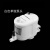 增氧循环过滤单泵头HQJ-500G白色款2.5W多功能水泵水族箱潜水泵桌 白色泵头