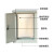 jxf1动力配电箱控制柜室外防雨户外电表工程室内明装监控定制 400*500*180室内横式(常规)