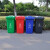 益美得 新国标分类垃圾桶大号户外环卫垃圾箱果皮桶 240L红色（有害垃圾）