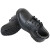 上柯 B3636 黑色牛皮安全鞋 无尘洁净电子实验室工作鞋 防砸防静电35码（225mm） 黑色 38码