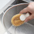 日本进口洗锅刷厨房水槽灶台清洁刷棕榈刷可立式去污洗碗刷 1个