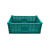 水果店折叠筐塑料蔬菜筐超市展示货架堆头水果可折叠式框收纳箱筐 黑色60-40-22折叠筐