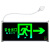 谋福 CNMF9662新国标带插头款消防指示灯 LED安全出口疏散标志灯 紧急通道指示灯（单面右方向 带插头）