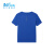 361°童装男女童短袖针织衫2023年夏季新款T恤小童上衣透气速干短袖t恤 波仕蓝 120cm