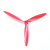 贝傅特 工业风扇配件 工业电风扇通用扇叶牛角扇扇叶通用叶片 红色750铝叶