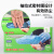 倾卫（QiNGWEi）一次性丁腈手套 高弹性手套 厚韧型不渗漏手套 实验室弹力手套 蓝色 100只/盒 S码