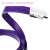 2.0版扁平发烧级HDMI线 3D 4K HDMI高清线 紫色(2.0版) 15米
