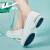 回力气垫鞋女软底护士鞋透气平底春夏季医护鞋小白鞋 白色 37