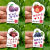 水果通用贴纸草莓樱桃西梅精品果标标贴商标签果切果盒不干胶 白色 凤梨亮银50*60*400张
