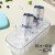 Jidaocook冰块模具家用冰箱自制冰格食品级按压式储冰盒冻冰块神器 樱花粉套装单层24格【加冰铲】