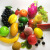 趋尚仿真水果蔬菜模型套装假柠檬葡萄店面装饰塑料摆件玩摄影食物道具 8款套餐组合，