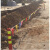 施工道路旗彩旗工地安全警示三角隔离带彩色警戒线小红旗围绳 80米 一包