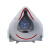 一护 KN95工业防尘口罩 防工业粉尘半面具呼吸器308型(过滤效率99.6%) 呼吸器主体+1片滤棉