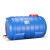 普力捷（PULIJIE） 化工桶塑料卧式加厚蓝色大水桶防晒大胶桶晒水桶储水桶水塔 1000型卧圆(新款抗老化)装水1600斤