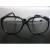 定制男士电焊眼镜焊工墨镜气焊防护镜工业打磨劳保镜护目镜玻璃镜 868平光/透明