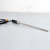热电阻pt100温度传感器三线贴片带螺纹探头式防水铂电阻WZPT-187 PT100 (2米)