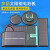 太阳能滴胶板 多晶太阳能电池板5V 2V 太阳能DIY用充电池片组件约巢 110*80mm 1W太阳能电池板5.5V 2