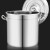京木郎 带盖储水桶 201不锈钢水桶储水加厚铁皮桶带盖提水桶 加厚500*500mm（铆钉耳）