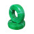 俱威 包塑钢丝绳绿色货物捆绑绳窗户牵引线晒衣架胶皮钢丝绳 CQZ1103（一米价）绿色包塑2.5mm