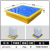 华昊创久 危废油桶防渗漏托盘化学品二次容器防泄漏防漏平台塑料栈板接油盘 S3（滚塑款）迷你型托盘340*340*65