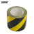 安赛瑞 耐磨型划线胶带（黄/黑）黄黑条纹警示胶带 耐磨胶带 10cm×22m 15641