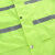 品之德 反光雨衣长款全身防暴雨成人雨披值勤防汛双条荧光绿+帽檐3XL